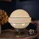 Vintage table lamp large porcelain globe Bernardaud Limoges J.J Prolongeau - Circa 1960