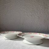 Set of 2 presentation dishes, starter or dessert.