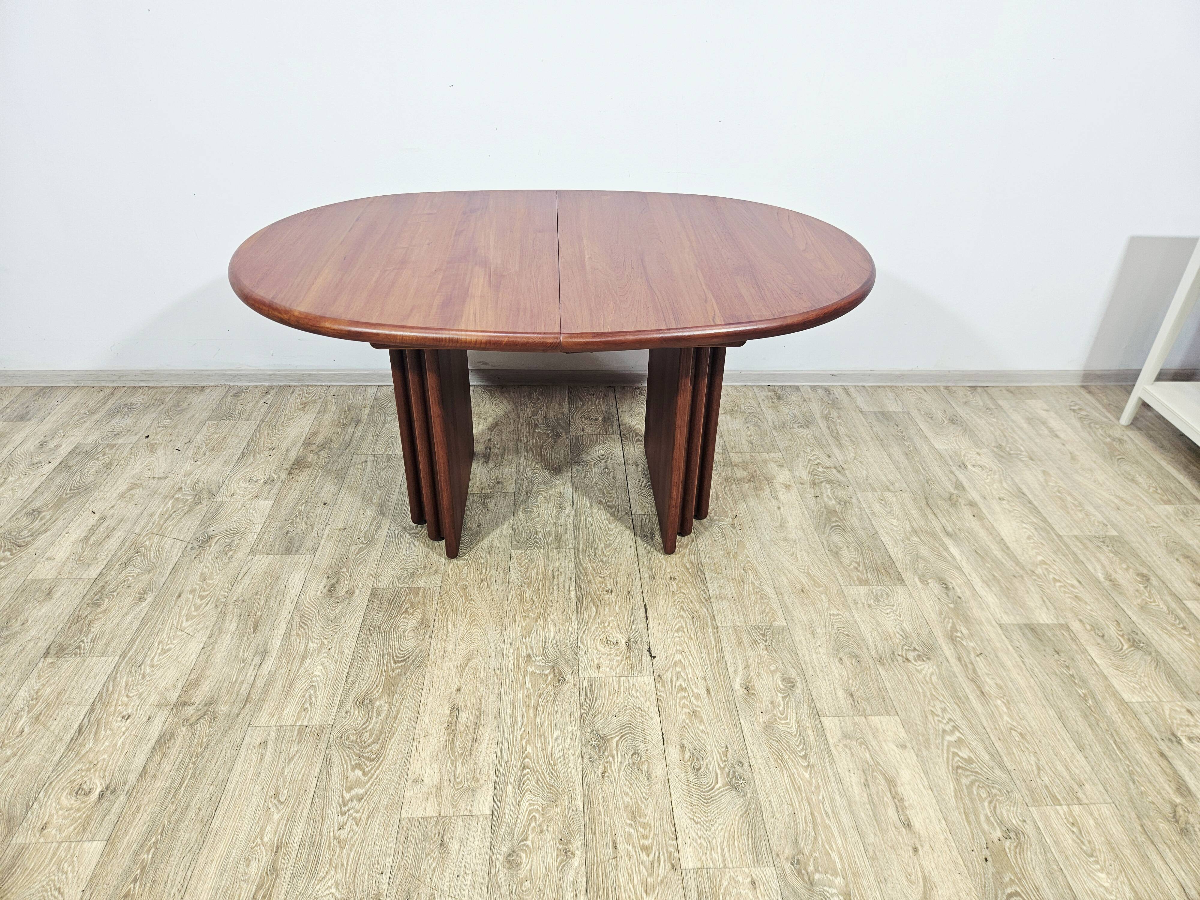Extendable table/Teak /S.Burchardt-Nielsen (Møbel Fabrik)/Denmark 1980s