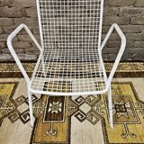 Set of 6 chairs and 1 rocking chair Rio by Emu 1960
