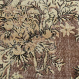 6x10 brown & beige classic antique rug, 192x299cm