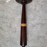 Vintage wooden desk lamp base