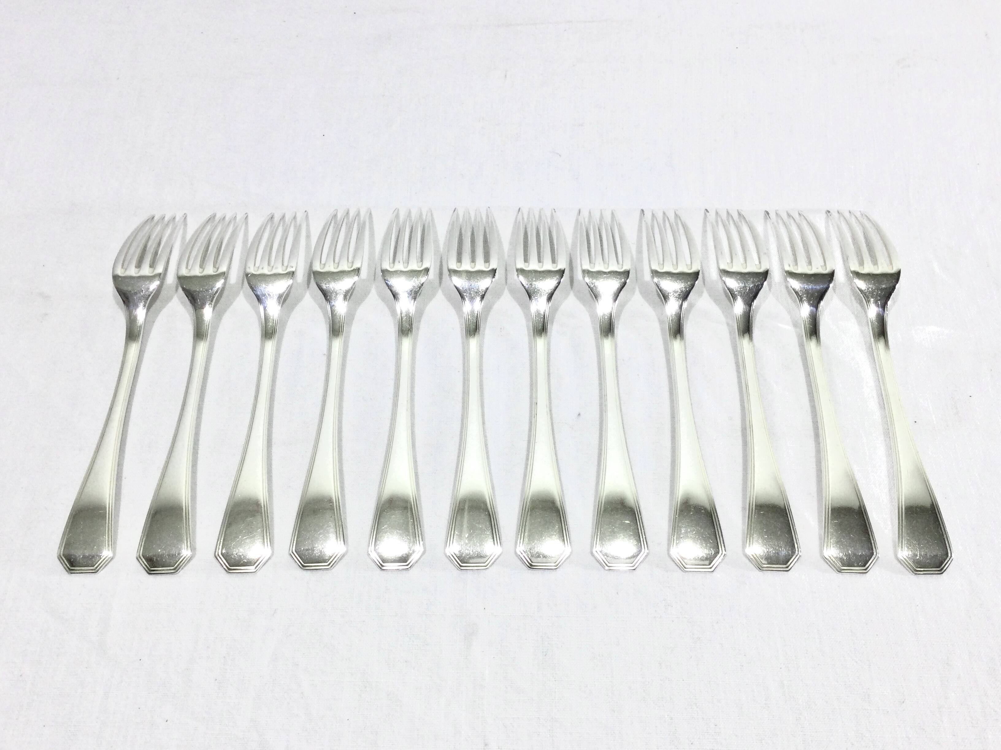 Christofle – 61-piece cutlery set América model