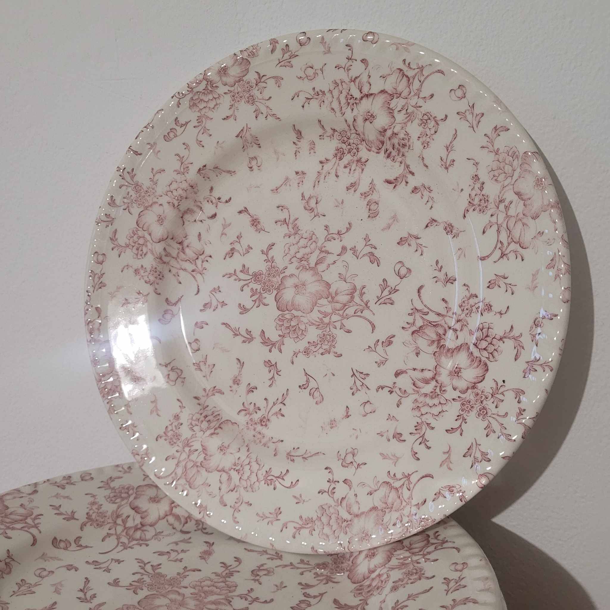 16 assiette Lunéville Englishstyle