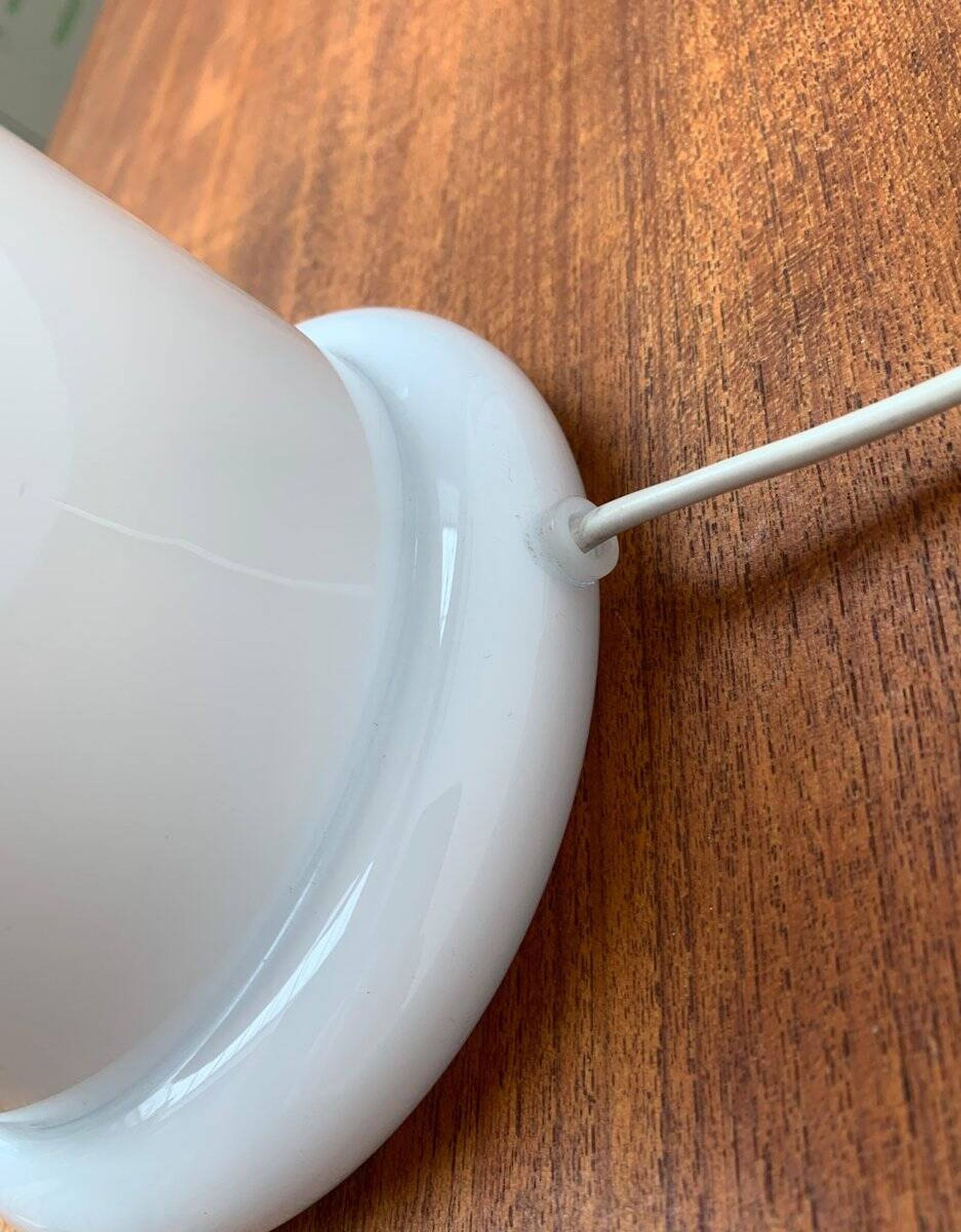 Lampe de table Apoteker en verre danoise vintage par Sidse Werner pour Holmegaard