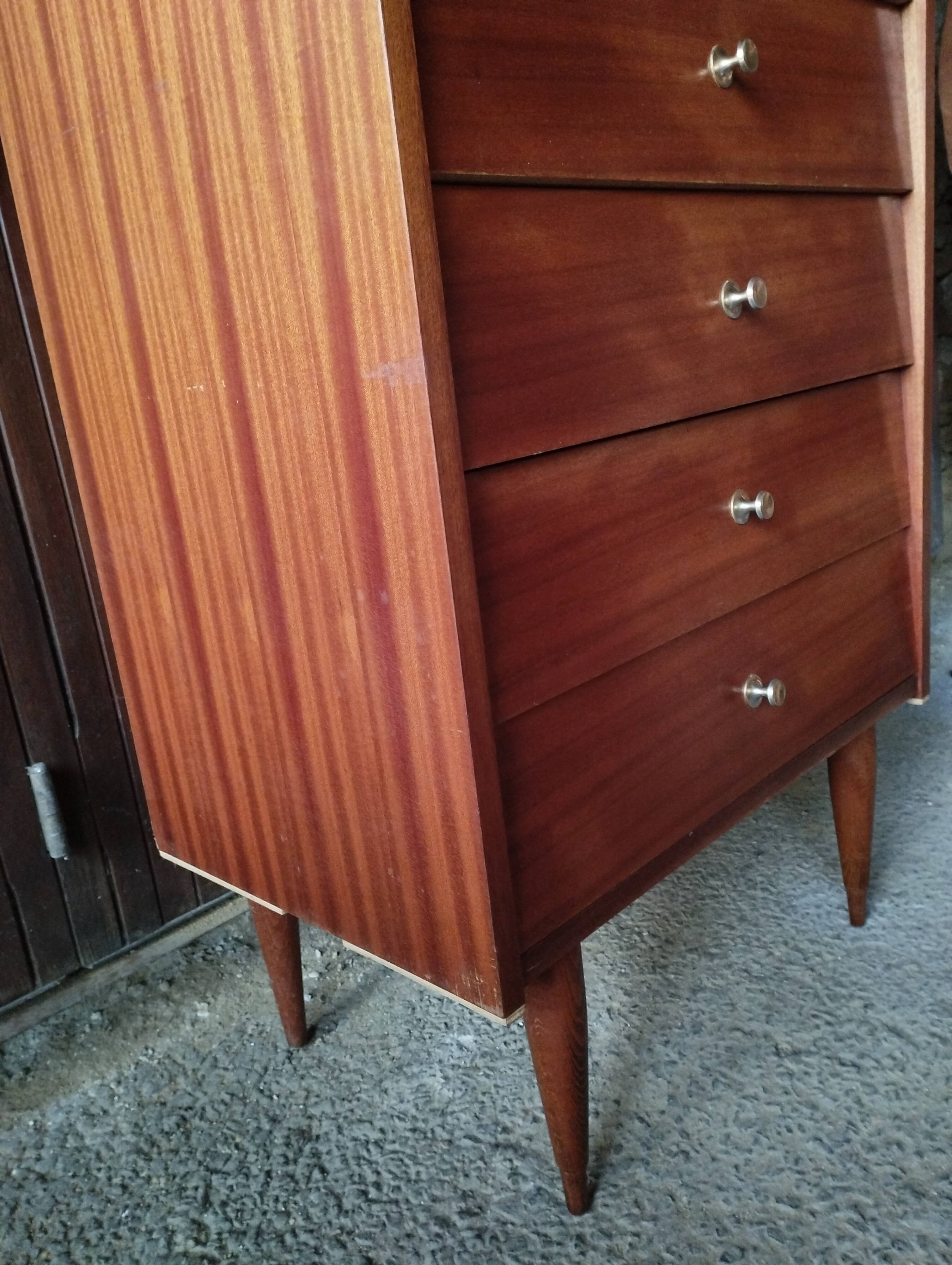 Vintage chiffonnier 5 drawers