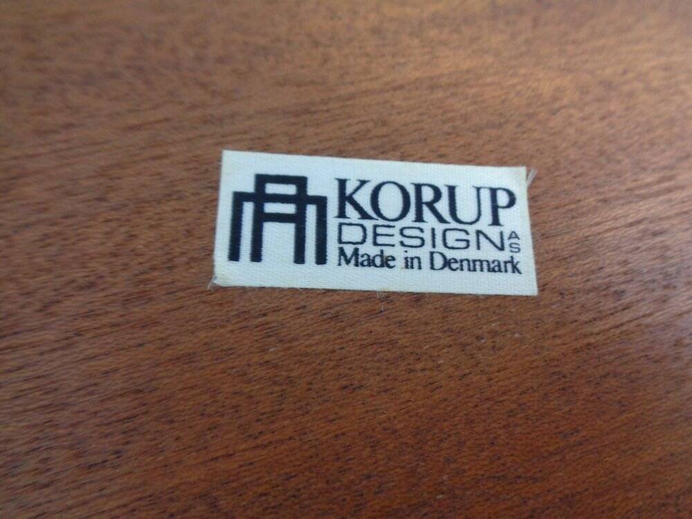 Danish Teak Nesting Tables from Korup Stolefabrik, 1960s, Set of 2