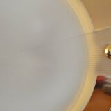 Wall light from the 80s vintage design gold glass