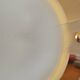 Wall light from the 80s vintage design gold glass