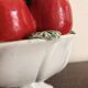 Fruit Bowl Centre Table Enamelled Ceramic Barbotine Vallauris Style