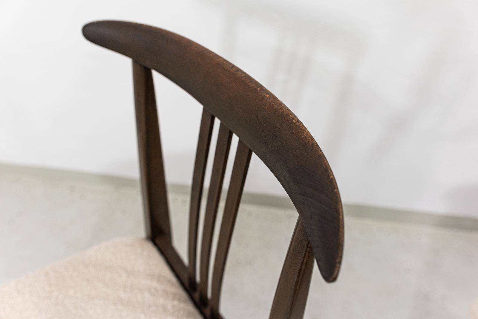 Vintage Dining Chairs Designed By M. Zieliński, 1960's, Set Of 4