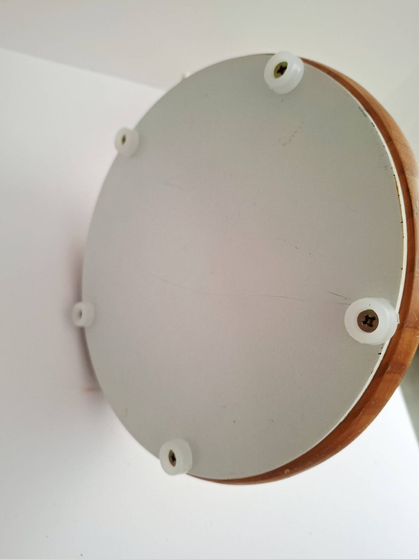 Lampe articulée en pin vintage