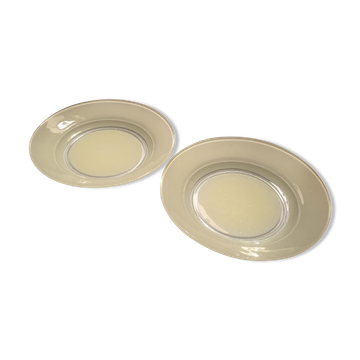Lot of 11 deep plates of the 1950s