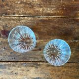 Marguerite vintage whisky glasses duo