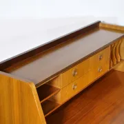 Bureau secrétaire danois en teck, années 1960