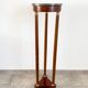 Athenian pedestal in mahogany and marble, Empire style, early 20th century.
