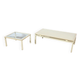 Coffee Table & End of Sofa signed Pierre Vandel - 1970