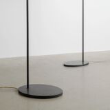 Pair of Danish Mid Century Arne Jacobsen "AJ Royal" Floor Lamps, 1950s