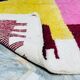 Beni Ouraine handwoven rug, traditional style, size 100 x 200 cm