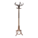 coat rack parrot solid wood, Baumann style