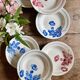 Set of 8 vintage deep plates, Edmond de Saint Amand -