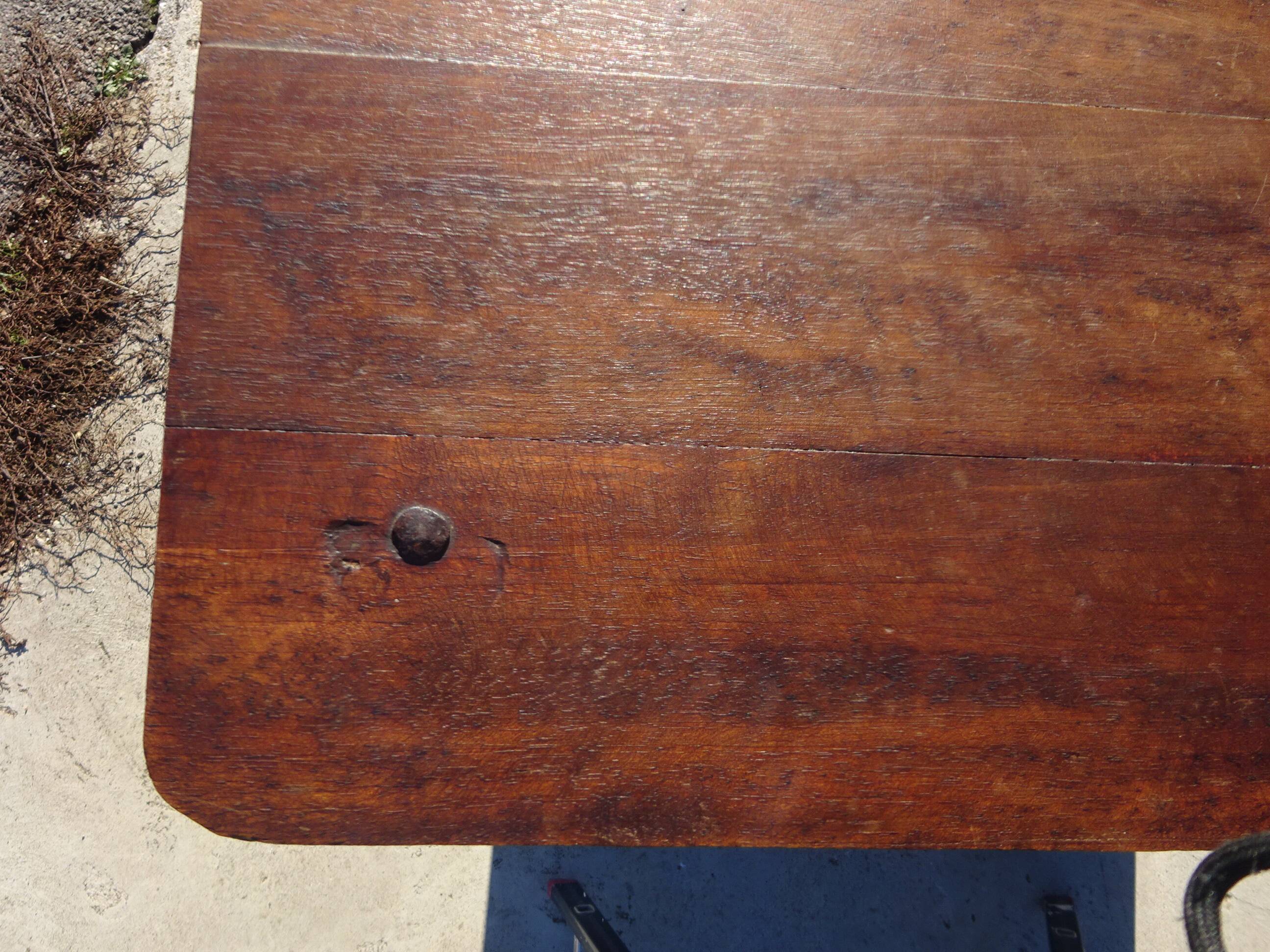 Antique walnut wedding sideboard