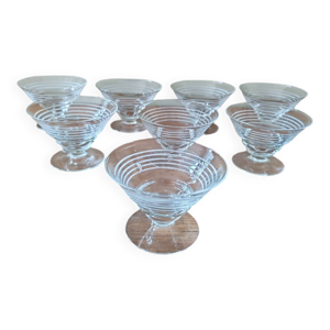 lot de 8 coupes à champagne