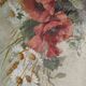 Oil painting on canvas "Country spray with poppies" 1910 signed