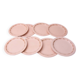 8 Betty Longwy plates