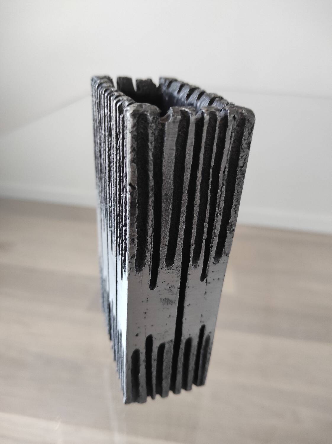 Brutalist vase, 60s.