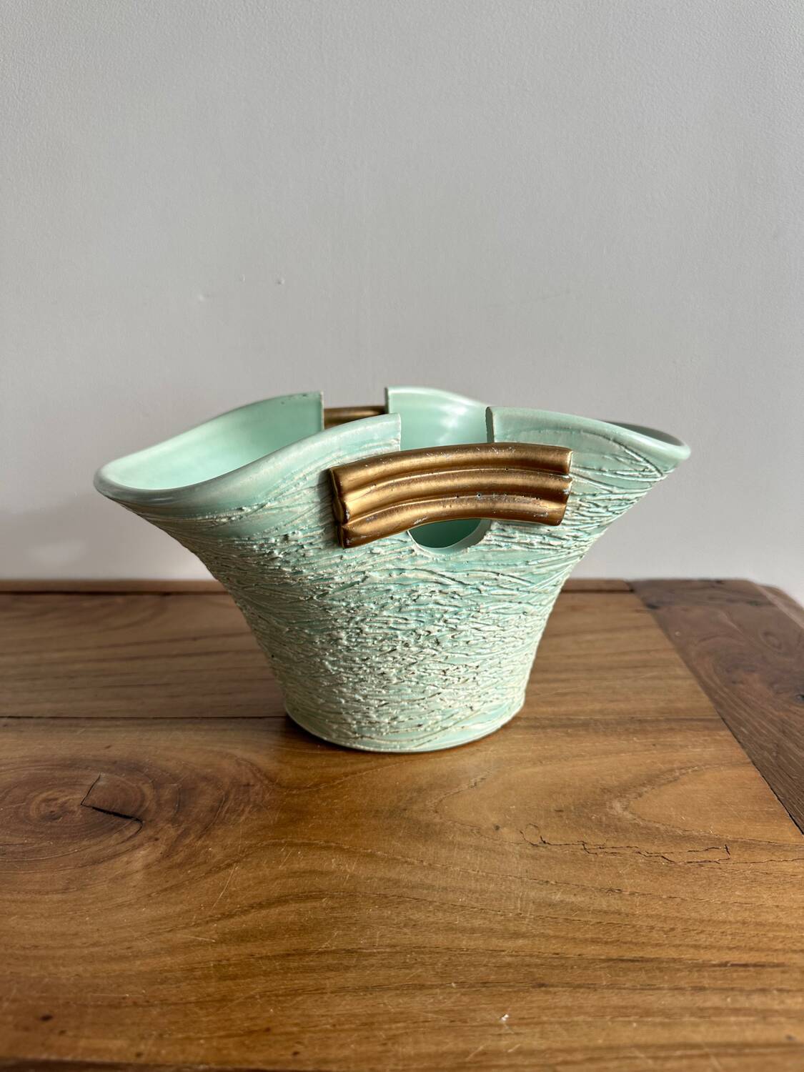 Art Deco vase signed Forah