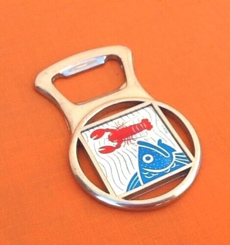 Metal bottle opener Fish & Lobster S.L Deposited