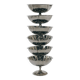 Set of six ice coupes