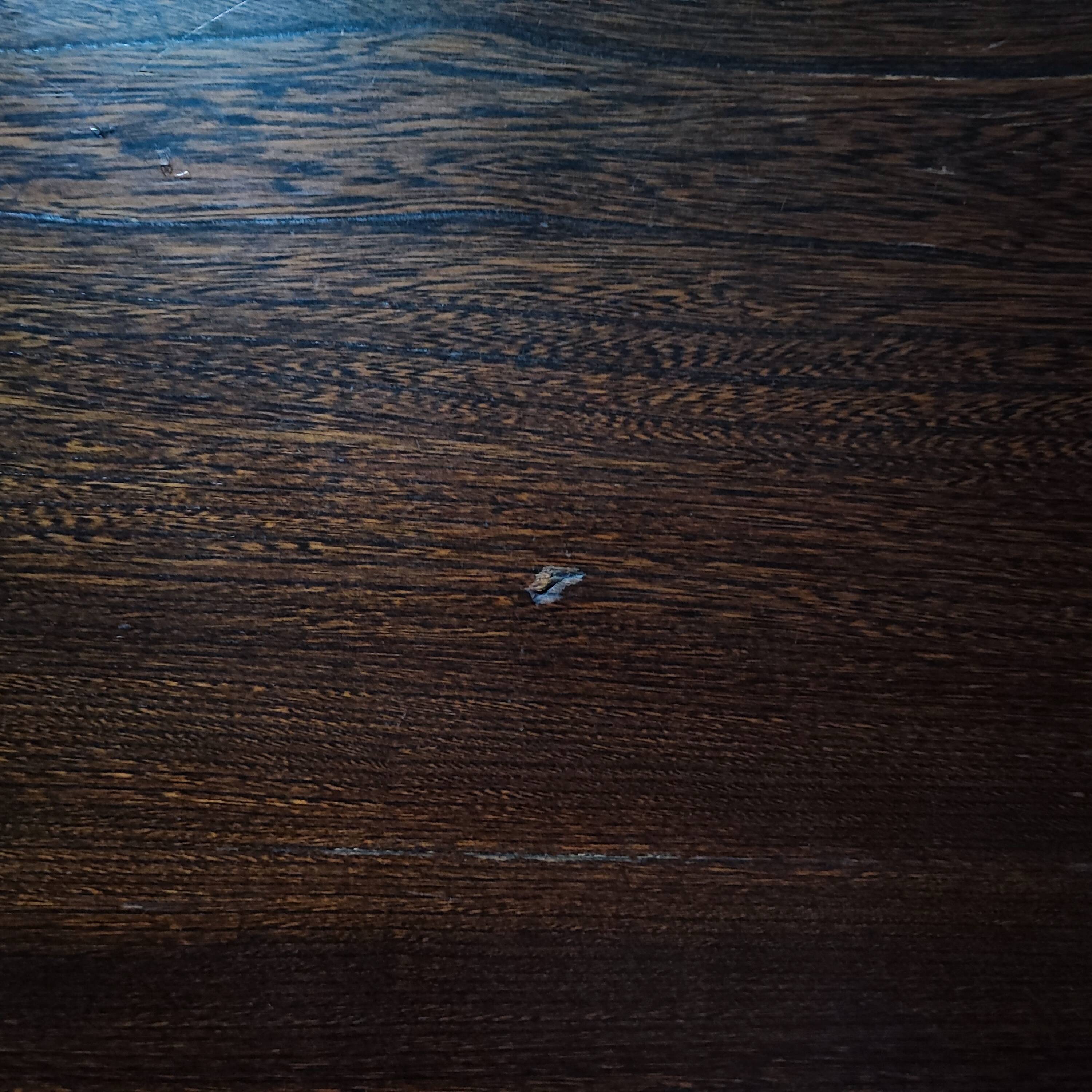 Vintage oval coffee table