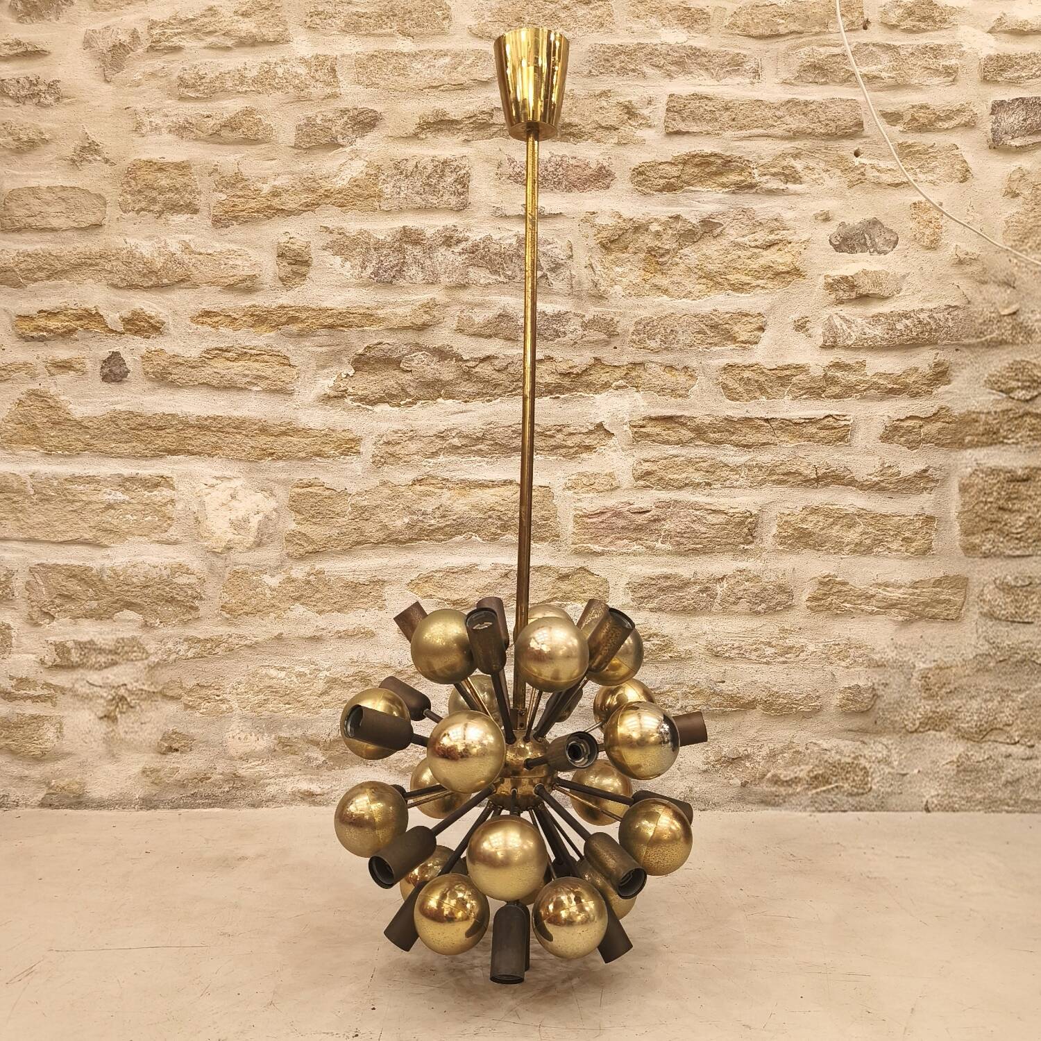 Lustre Atomic design Dorothée Becker edition Cosack Leuchten, 1970