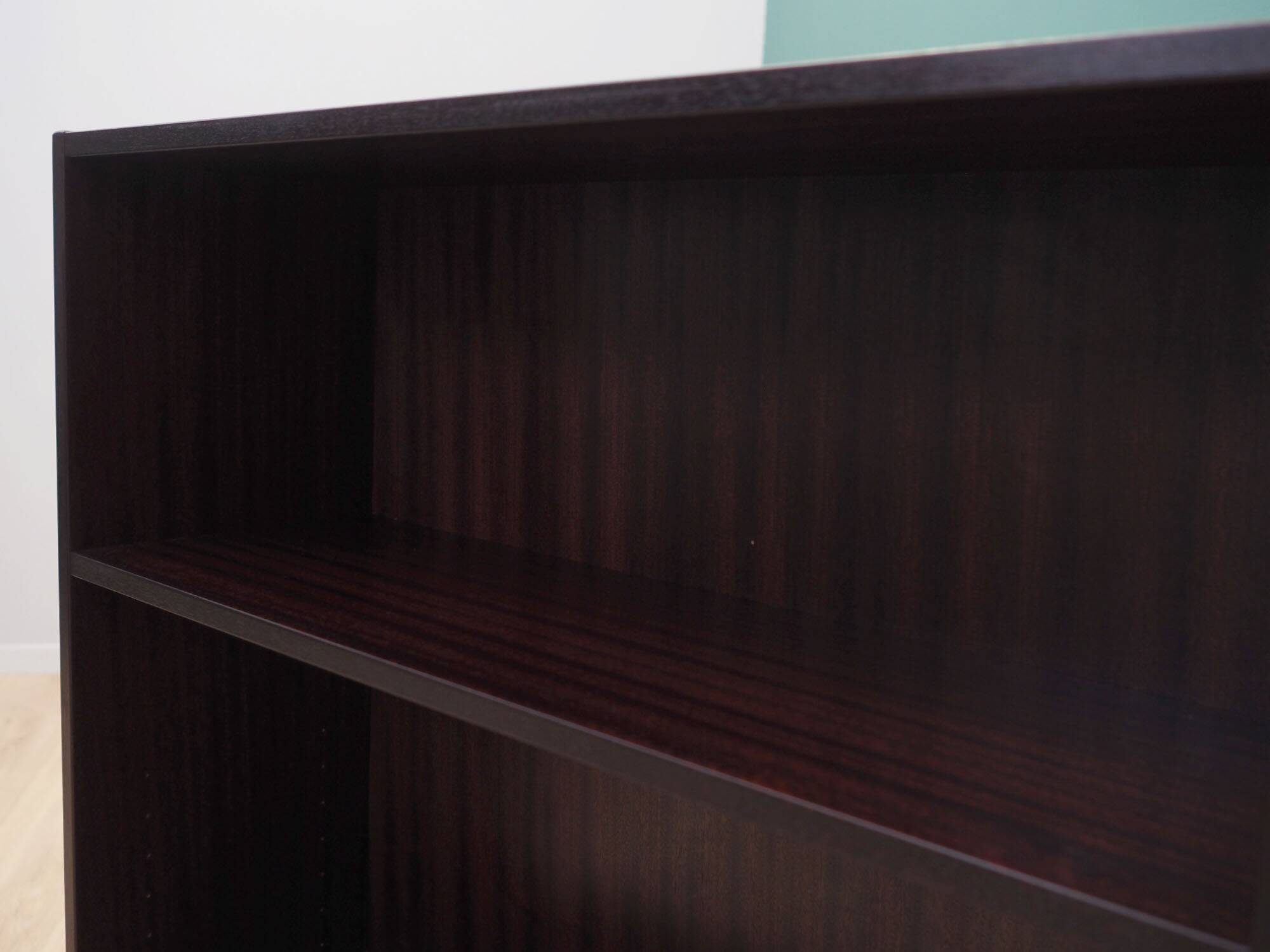 Mahogany bookcase, Danish design, 1960s, manufacturer: Hammel Møbelfabrik