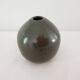 Ovoid soliflore vase in glazed ceramic Signed (Signature to be identified)