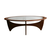 Table basse ovale Astro par Victor Wilkins  1960
