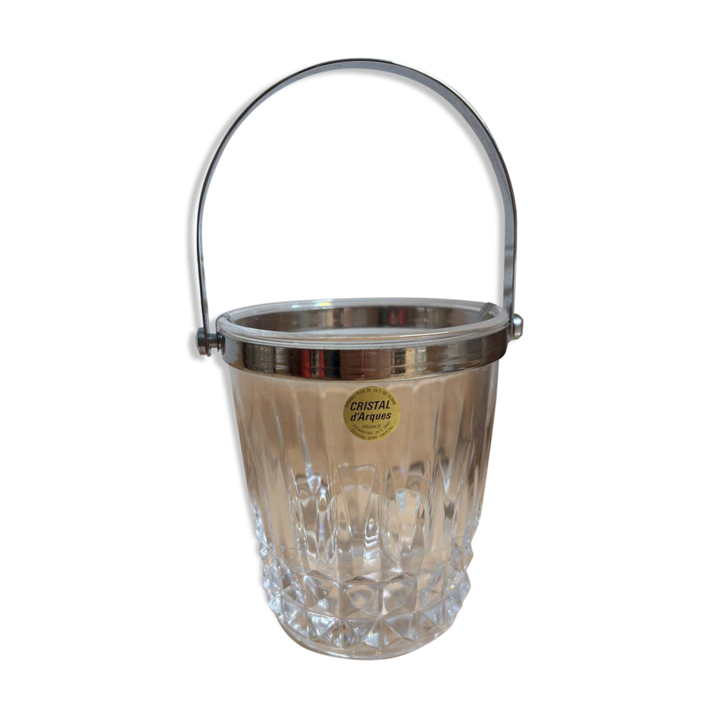 Seau à glace en cristal d’Arques