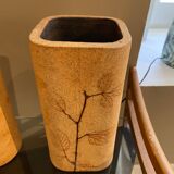 Ceramic vase Leduc 1950