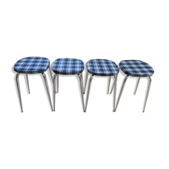 Set of 4 stools feet compass revisited