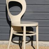4 BAUMANN white seagull chairs