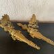 Paire d’appliques murales en bronze XIX