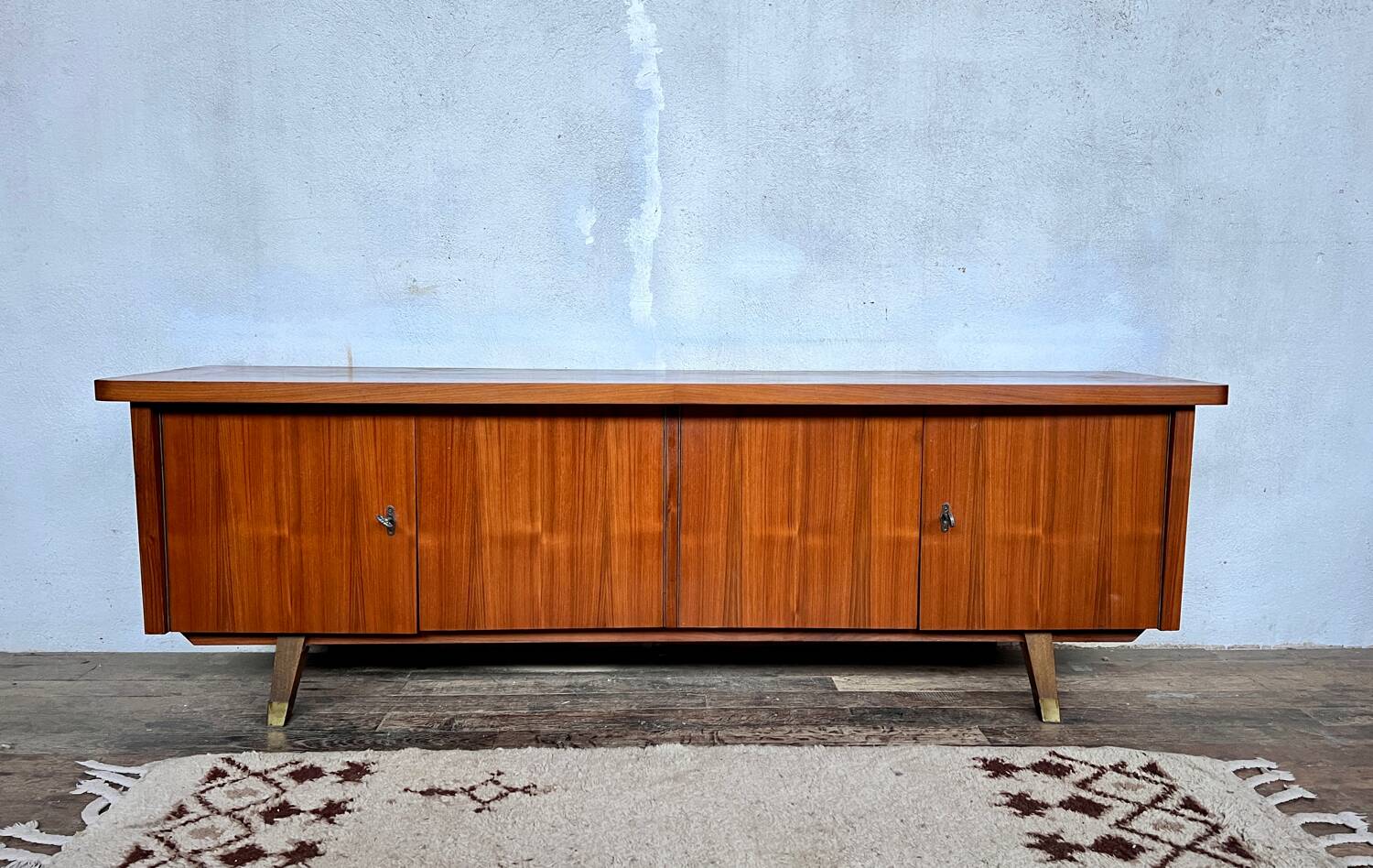 Scandinavian sideboard vintage TV cabinet