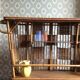Bar vintage bambou et rotin années 60