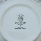 Service 36 pieces in Spanish porcelain Pontesa