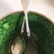 Foucard Jourdan Vallauris green glazed earth bowl 50