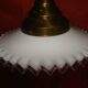 suspension in white opaline from the early 20th century