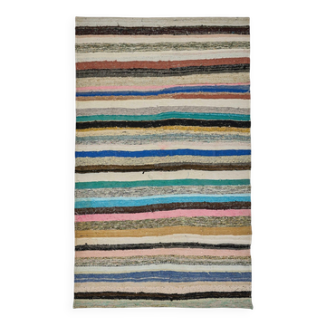 Turkish Handwoven Flatweave Chaput Kilim 152 cm x 254 cm