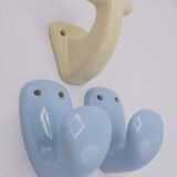 Set of 3 hooks in porcelain